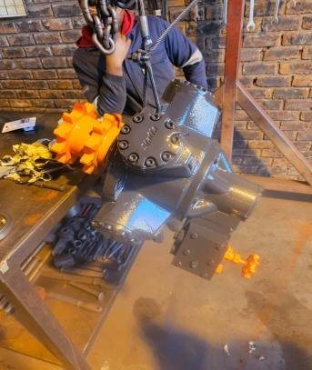 Rebuilt B80 Staffa motor