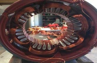 Stator rewind